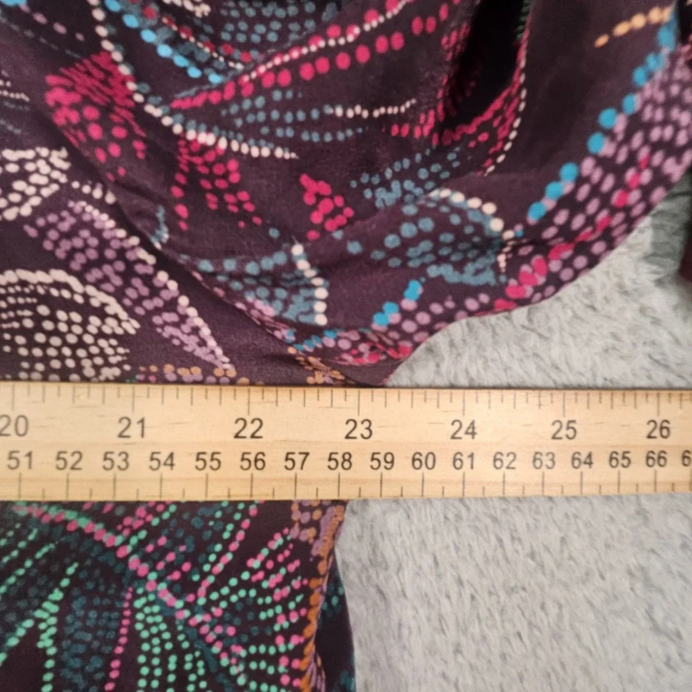 Johnny Was Alicante Silk Tunic Dress XL Floral Tropical Cruise‎ Designer Luxury - Picture 13 of 14